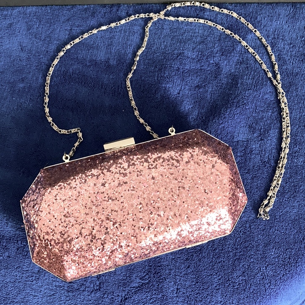 Sparkly Glitter Evening Clutch/ Shoulder Bag